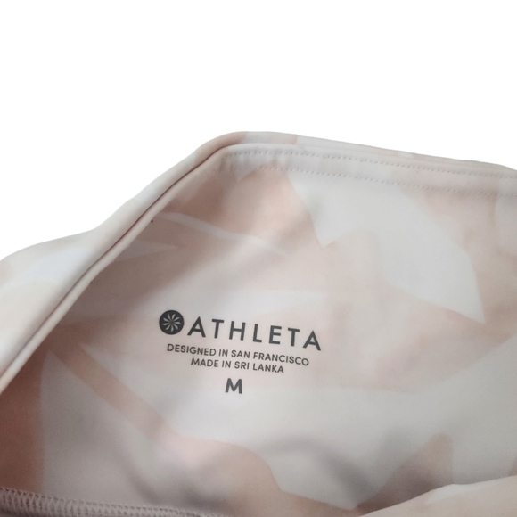 Athleta Leggings‎ Womens Medium White High-Rise Rainforest Chaturanga Stretch - Picture 3 of 11